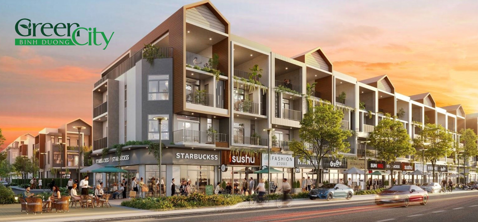 Green City – An cư, đầu tư gần Thành phố mới Bình Dương